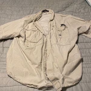 Columbia Super bonehead fishing shirt Large